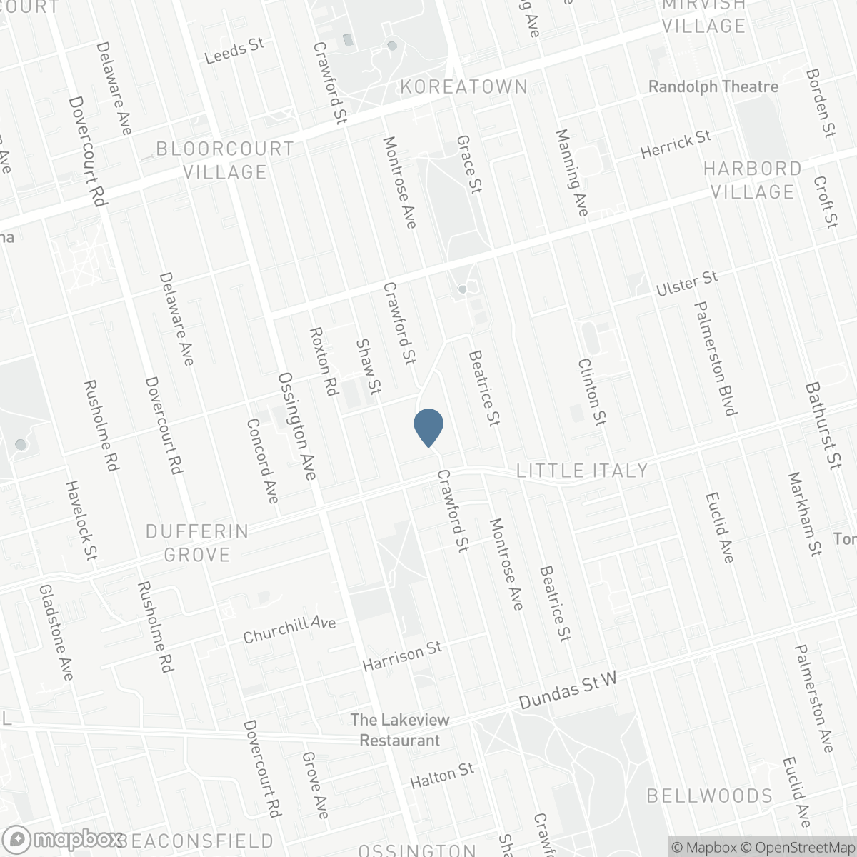 427 CRAWFORD STREET, Toronto, Ontario M6G 3J7
